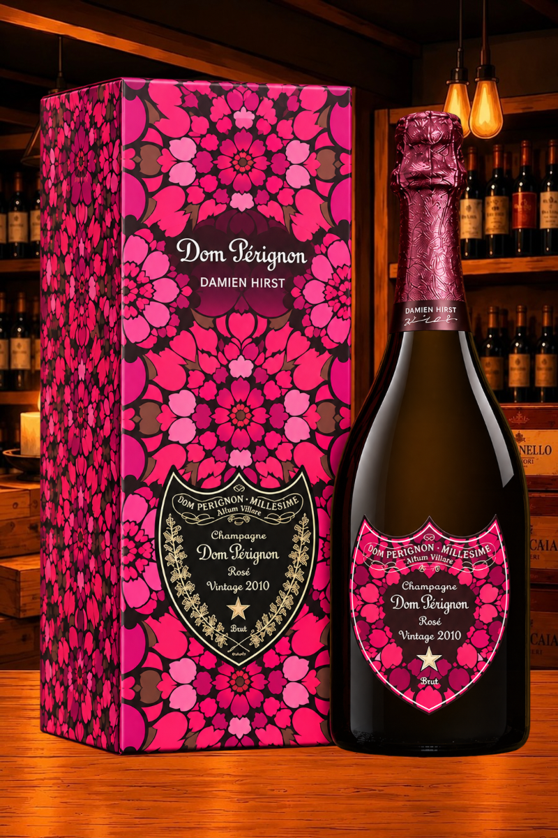 Dom Perignon Rosè Damien Hirst Edition