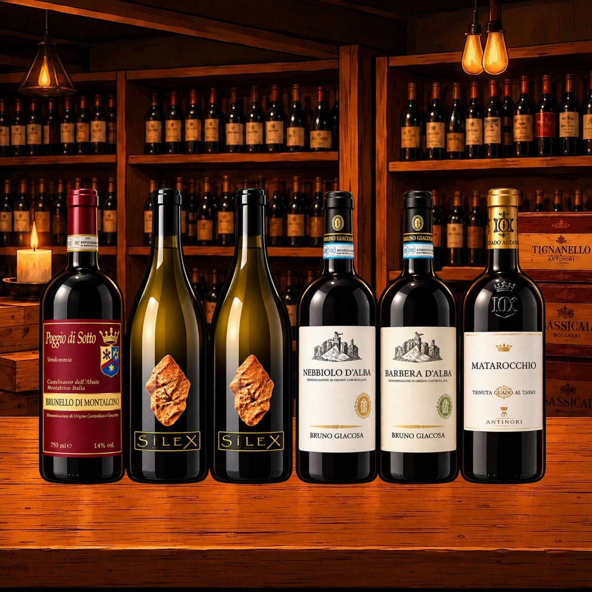 Silex, Giacosa, Matarocchio e Poggio di Sotto