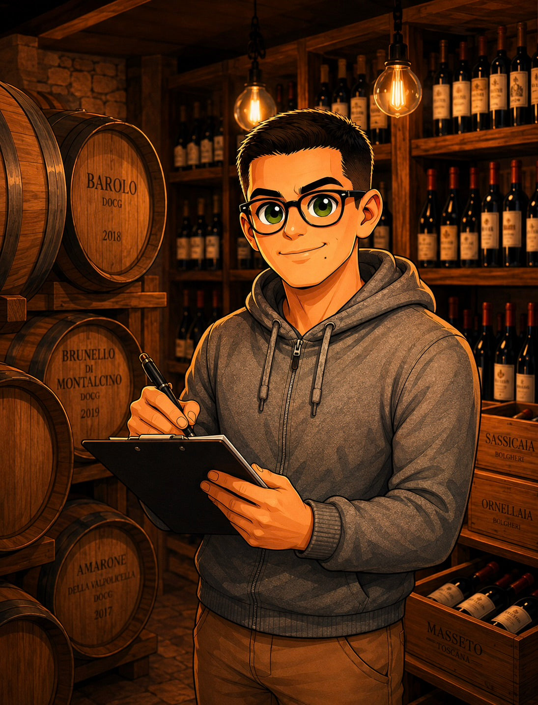 Valutazione di una cantina privata da parte di Bebottiglie