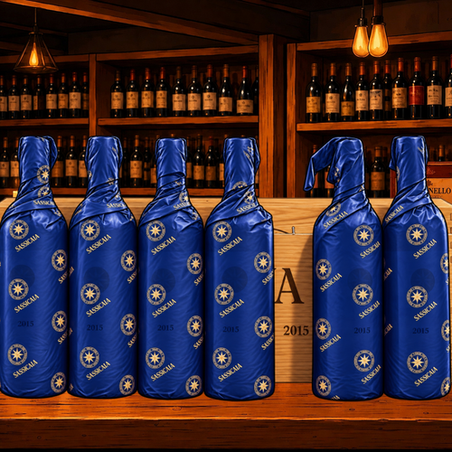 Cassa Sassicaia 2015 – lotto seguito in intermediazione da Bebottiglie