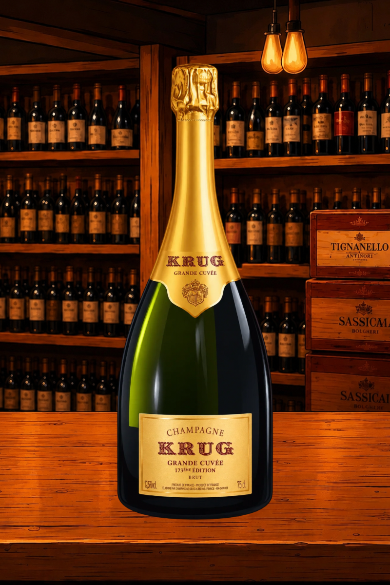 Krug Grande Cuvèe – bottiglia seguita in intermediazione da Bebottiglie