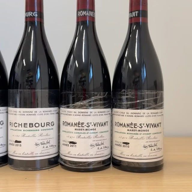 Richebourg e Romanee-Saint-Vivant del Domaine de la Romanee-Conti
